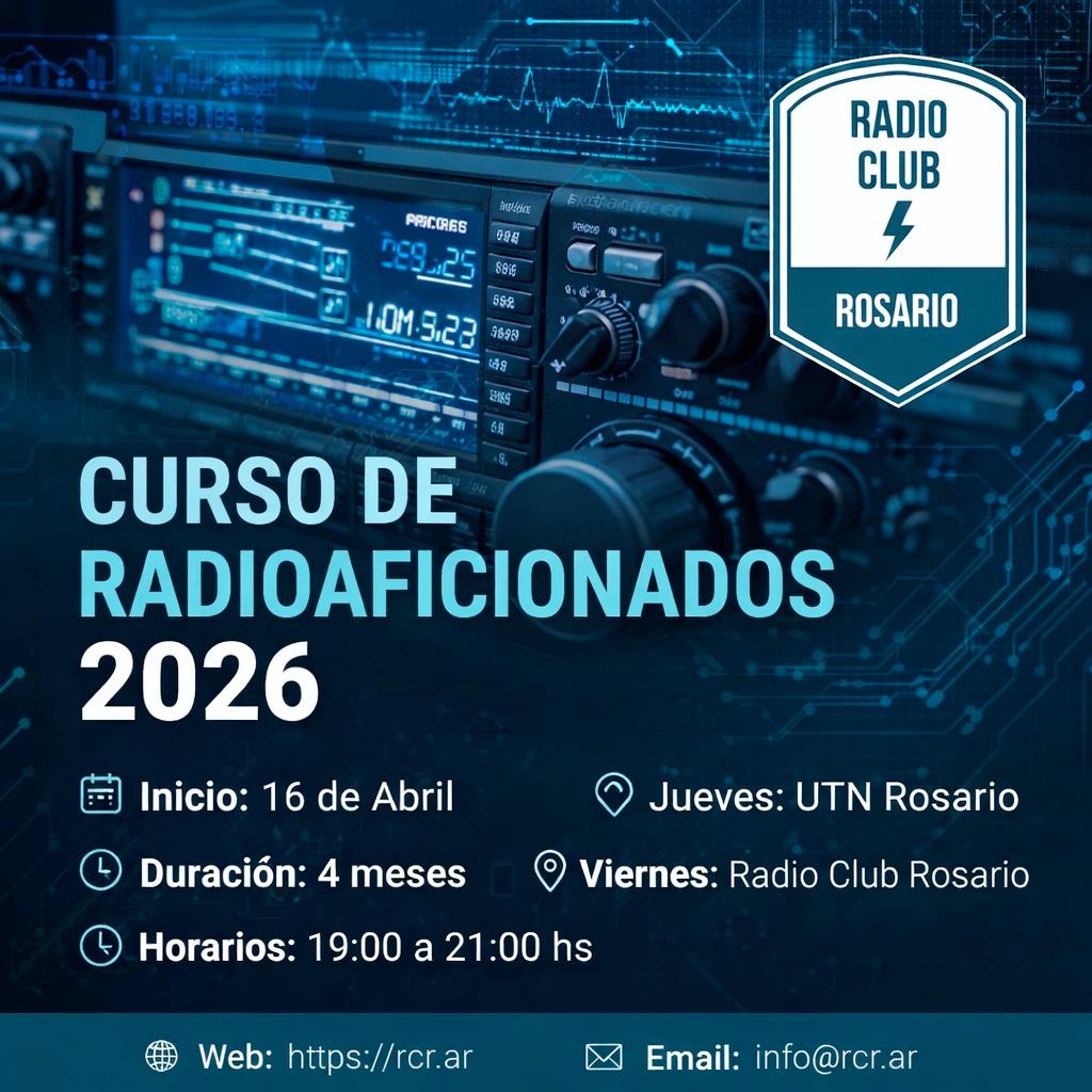 Curso de radioaficionado del Radio Club Rosario